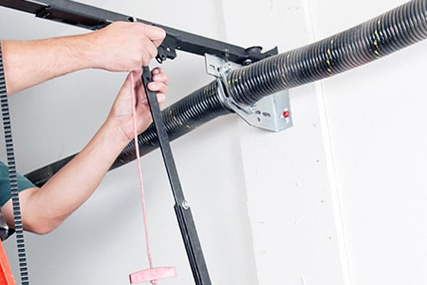 HAS YOUR GARAGE DOOR GONE OFF TRACK?